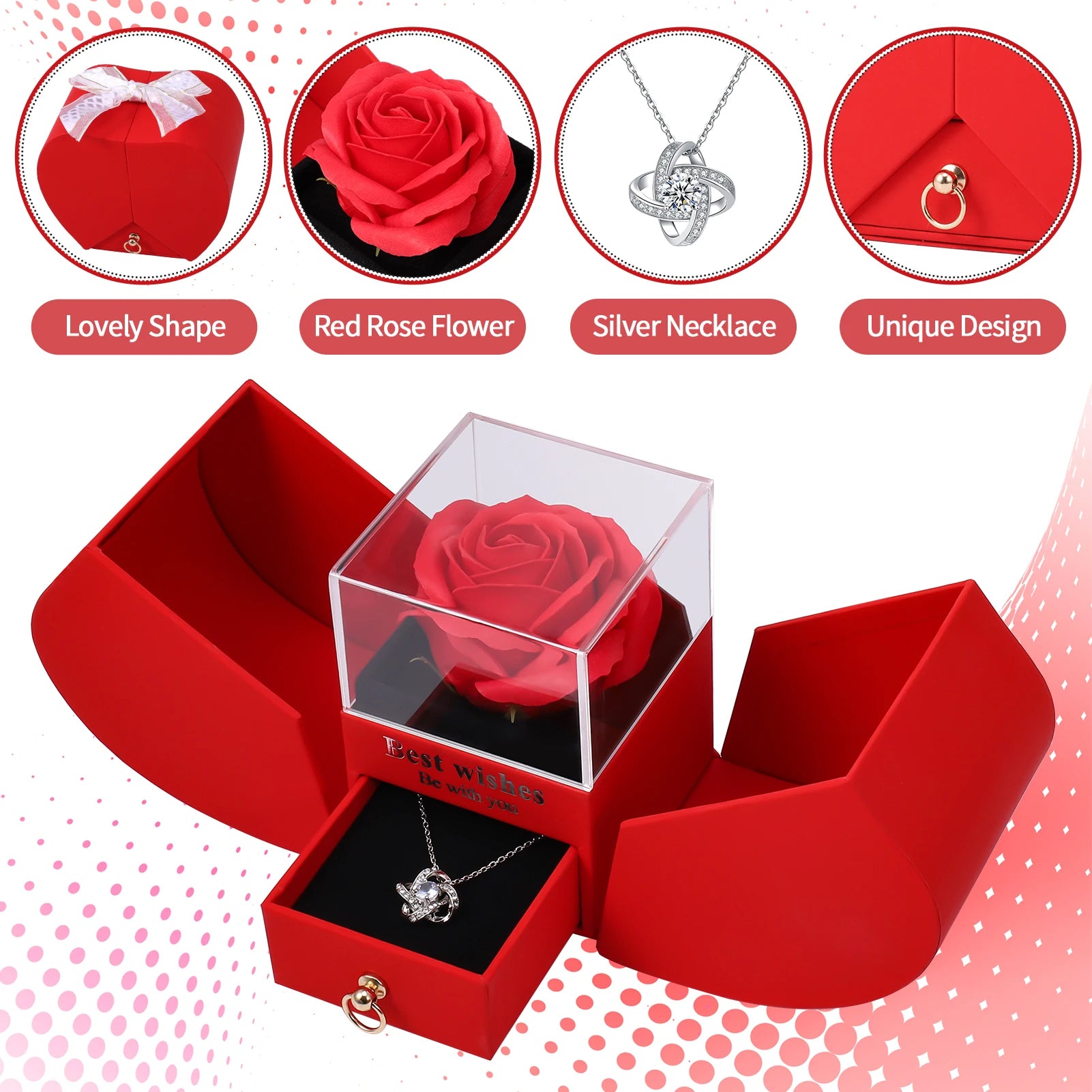 Lovin Luxe™ Jewelry Heart Box